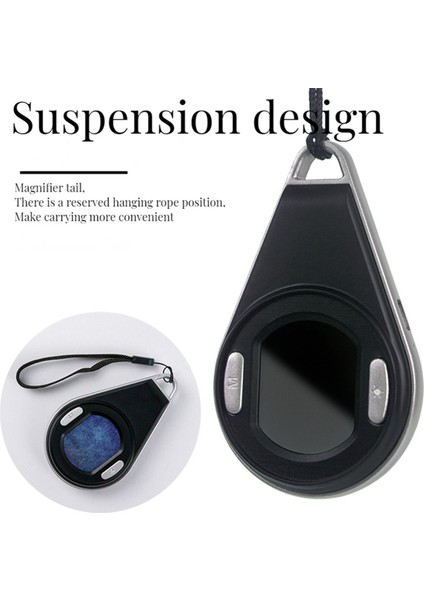 Dijital Ekran Frekansı Büyüteç Cam 60/80/100X Üç Çiftli Anahtarlama Taşınabilir Mikroskop (Yurt Dışından) indirimleri