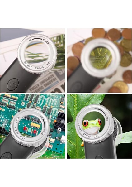 7 Işıklı, USB Şarj Edilebilir Katlanabilir Katlanabilir El Feneri (Yurt Dışından) modelleri