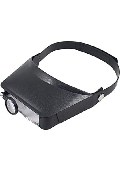 3 Lensli Ince Kafa Bandı Büyüteç, Baş Monte Okuma Büyüteç 1.5X/3X/9.5X/11X Destekli Onarımı (Yurt Dışından)