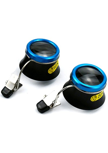 20X Gözlük Büyüteç Klipsli Göz Büyüteç Taşınabilir Püktü El Sanatları Operatörü Saatçi Onarım Aracı (Yurt Dışından) fırsatları