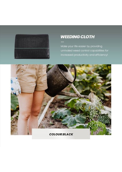 Bahçe Ayıklama Bariyeri Peyzaj Kumaş Dayanıklı ve Ağır Hizmetli Ayıklama Bloğu Bahçecilik Mat, Kolay Ayıklama Kontrolü, 4ft x 50FT (Yurt Dışından) fiyatları