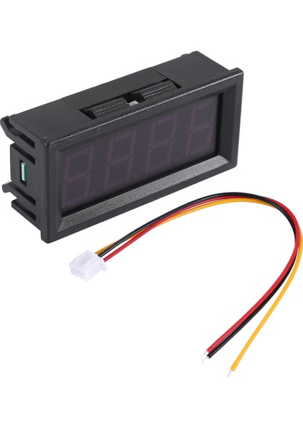 0.56 Inç Mini Dijital LED Ekran 4 Bit 0-100V Voltmetre Panel Volt Voltaj Ölçer Test Cihazı (Yurt Dışından)