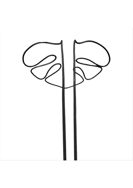 Monstera Şekilli Bitki Desteği Yeniden Kullanılabilir Sağlam Alaşım Bitki Kök Destek Tutucu Tesis Tutma Destek Otları Sebzeler B (Yurt Dışından)