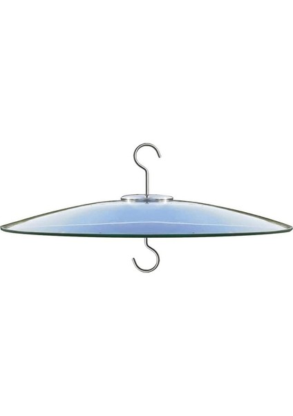 Kuş Besleyicileri Için Cam Sincap Bölmesi Kutup - Çoban Kancaları/post Asılı - 13 Inç Büyük Hava (Yurt Dışından)