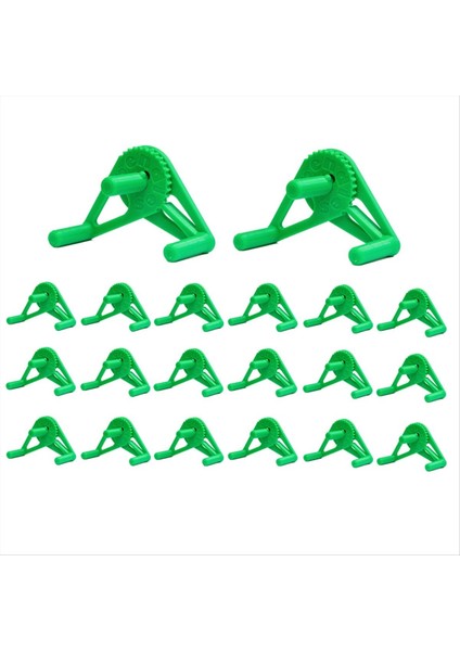 20 Pack Bitki Klipleri -Bul Bitki Eğitimi Kök Desteği Için Düzeltilebilir Düşük Stresli Eğitim Bitki Destek Klipleri Çadır Yeşil Büyütün (Yurt Dışından)