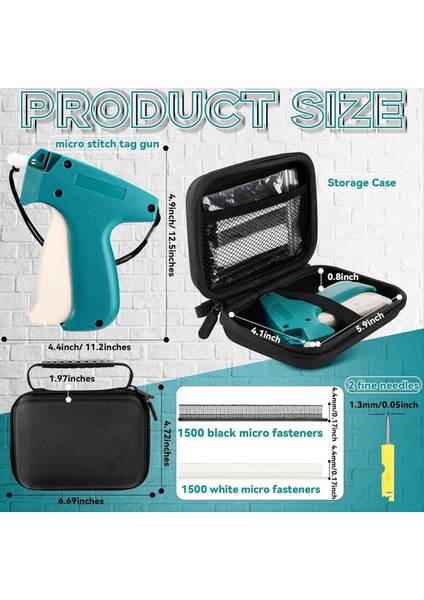 Giyim Etiketi Gunkit Mini Stitchtag Gunattachment Home Dükkanlar Depo (Yurt Dışından) fiyatları