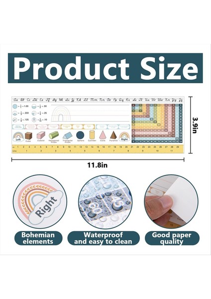 30 Pcs Öğrenci Masa Adı Sınıf- Su Geçirmez Boho Masa Referans Isim Plakaları Için Etiketler- Yapım Isim Plakaları (Yurt Dışından) fiyatları