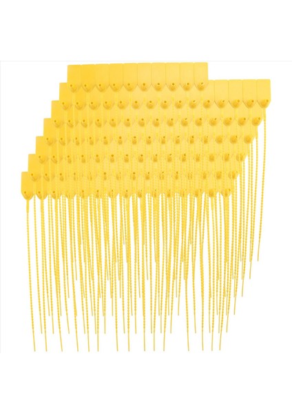 100 Plastik Kurcalama Contaları, Numaralandırılmış Fermuar Bağları, Yangın Söndürücü Için Tek Kullanımlık Kendi Kendine Kilitleme Tabelası, Nakliye, 250MM E (Yurt Dışından) indirimleri