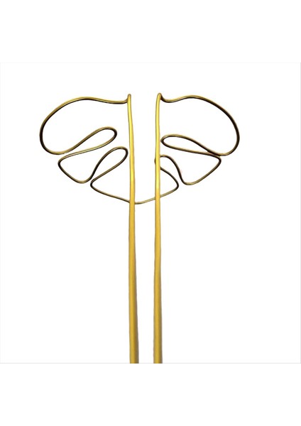 Monstera Şekilli Bitki Desteği Yeniden Kullanılabilir Sağlam Alaşım Bitki Kök Destek Tutucu Tesis Tutma Destek Bitkileri Sebzeler D (Yurt Dışından)