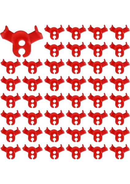 150PCS Bitki Klipsleri Çiçek Sarmaşıkları Için Bükme Aracı Düşük Basınçlı Eğitim 90 Derece Kök Destek Kırmızı (Yurt Dışından) indirimleri