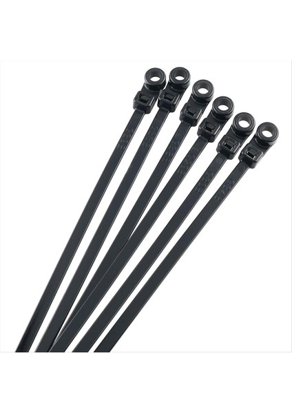 300PCS Vidalı Delik Kablo Bağları Yeniden Kullanılabilir Sabit Naylon Kablo Bağları Kendi Kendine Kilitlenen Kordon Kravat Kayışları Sabitleme Döngüsü (Yurt Dışından) fiyatları