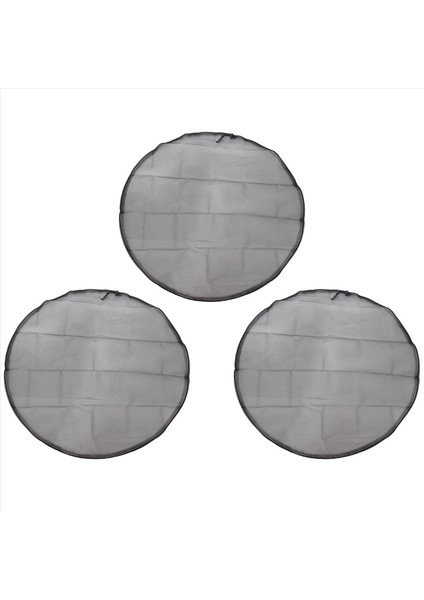 3 Adet Yağmur Namu Için Örgü Kapak, Su Toplama Kovaları Kapak Tank Hasat Aracı Koruyucu Yağmur Namlu Ağı (Yurt Dışından)