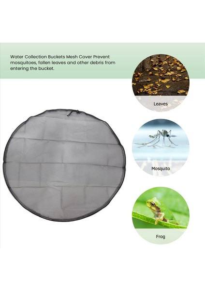 3 Adet Yağmur Namu Için Örgü Kapak, Su Toplama Kovaları Kapak Tank Hasat Aracı Koruyucu Yağmur Namlu Ağı (Yurt Dışından) fırsatları