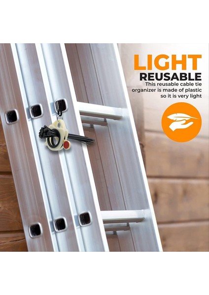 Taşınabilir Kravat Organizatör Kablo Kravat Organizatör Kablo Kravat Depolama Taşınabilir Floresan Depolama Kablo Kravat Tutucu (Yurt Dışından) modelleri