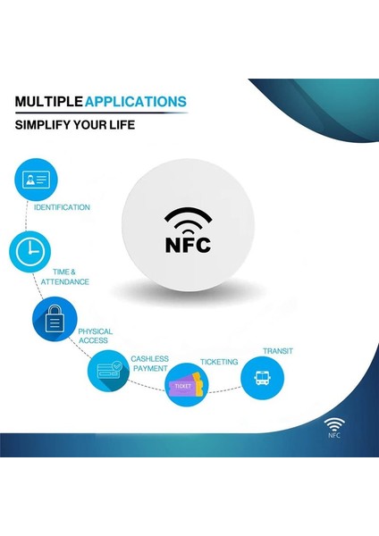 Nfc Etiketleri, Nfc Kartları, 215 Nfc Etiketi Yeniden Verilebilir 215 Nfc Para Kartları Uyumlu, Nfc Özellikli Cep Telefonları ve Cihazlar (Yurt Dışından) fiyatları