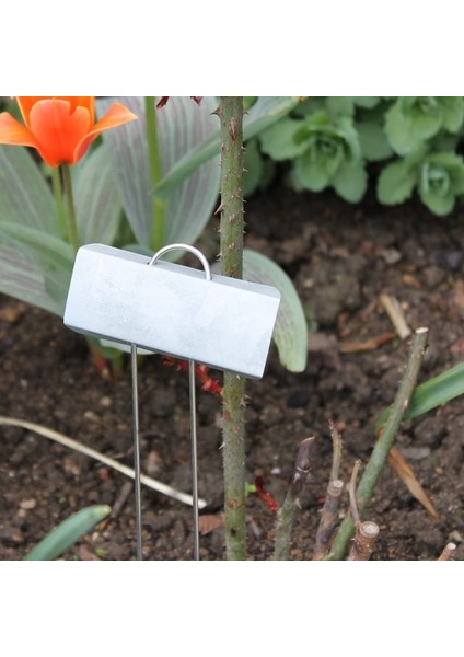 25 Paket Metal Bitki Etiketi, Bahçe Saksı Saksı Bitki Işareti, Su Geçirmez Bitki Işareti (Yurt Dışından) modelleri