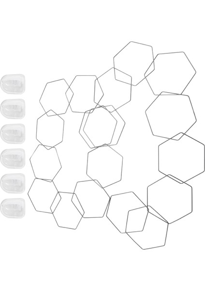 Monstera Pothos Ivy ve Daha Fazla Bahçe Duvarı Için Kapalı ve Açık Ev Bitkileri Bitkileri Için Zincir Kafes (Yurt Dışından) modelleri
