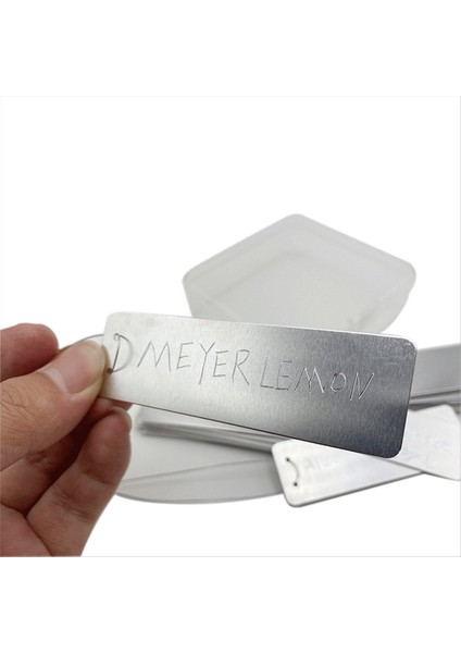 Alüminyum Bitki Etiketleri Metal Folyo Etiketleri Üzerine Çift Taraflı Yazma Metal Bitki Etiketleri Market Etmek Için Katı Damgalama Etiketleri Bitki Bitki (Yurt Dışından) indirimleri