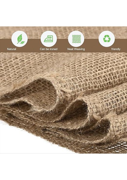 6rolls Doğal Çuval Örtüsü Ağacı Sarısı, Çuval Örnek Kumaş Ağacı Bagaj Koruyucu Bahçe Kış Için Bitki Sıcak Tutun 20X450CM (Yurt Dışından) indirimleri