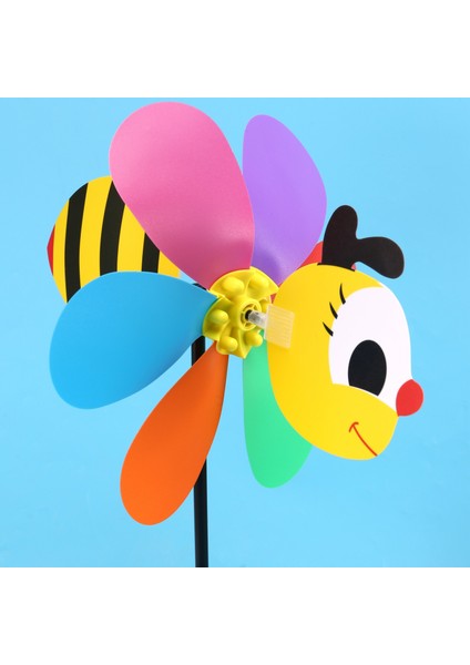6pcs Arı Rüzgar Spinnerlar Pinkuşlar 3D Hayvan Yelinciği Bahçe Bahçesi Süsler Çim Yard Veranda Partisi Dekor (Yurt Dışından) indirimleri