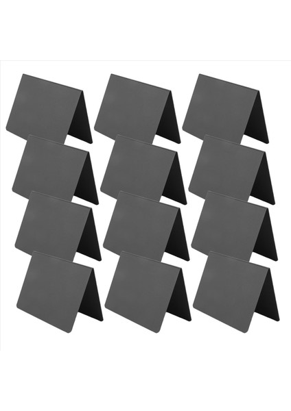 12 Adet Mini Kara Tahta Tabelaları 4X3INCH Küçük Kara Tahta Tebeşir Tabelaları Parti Büfe Masaları Için Yiyecek Etiketleri, Yazmak Kolay (Yurt Dışından) fırsatları