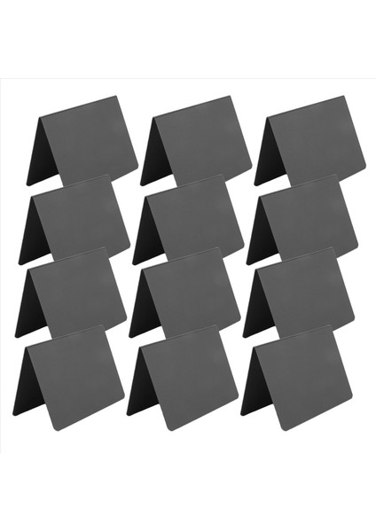 12 Adet Mini Kara Tahta Tabelaları 4X3INCH Küçük Kara Tahta Tebeşir Tabelaları Parti Büfe Masaları Için Yiyecek Etiketleri, Yazmak Kolay (Yurt Dışından) indirimleri