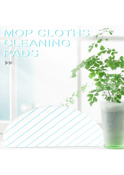 Ozmo T8 Max T9 Power/max Elektrikli Süpürge Parçaları Için 50 Adet Tek Kullanımlık Güçlü Bez Paspas Bezi Pedleri (Yurt Dışından)