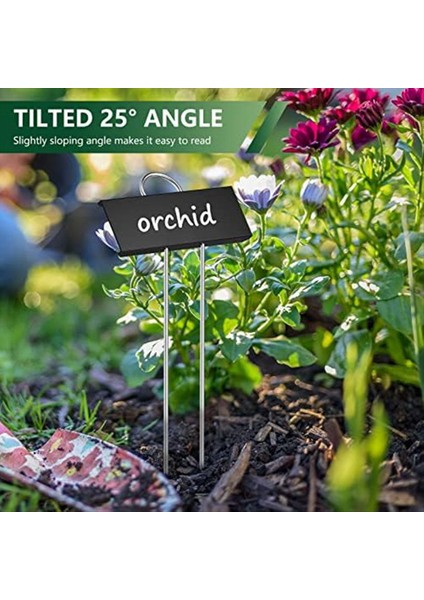 40 Pack Metal Bitki Etiketleri Hava Durumu Geçirmez Bahçe Işaretleri Sebzeler Için Yeniden Kullanılabilir Kreş Etiketleri Bitki Çiçek Tohumu Serası (Yurt Dışından) indirimleri