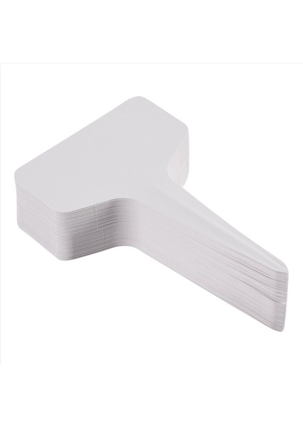 50PCS Plastik Bitki T-Tipi Etiketler Işaretleyiciler Kreş Bahçe Dekorasyon Etiketleri Bahçe Dekor Bahçecilik Etiketi (Yurt Dışından)