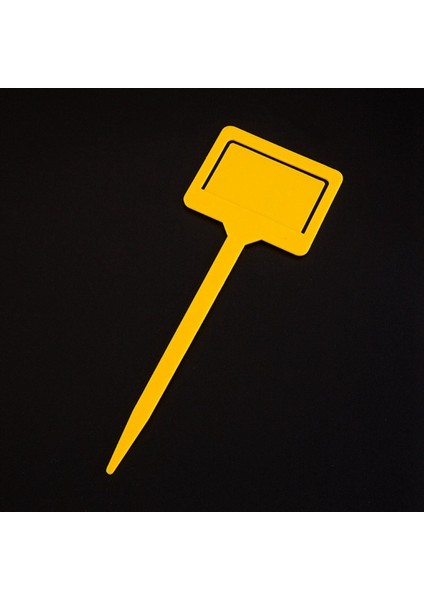 Sarı 100PCS Plastik Bahçe Etiketleri Etli Etiketler Saksı Bitki Etiketleri (Yurt Dışından) modelleri