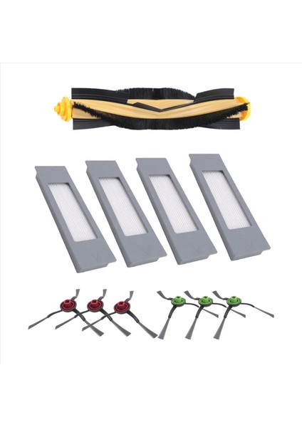 N8 T8 Aksesuarları 1 Ana Fırça 4 Filtre 6 Yan Fırça Ozmo 950 920 Yedek (Yurt Dışından) fiyatları
