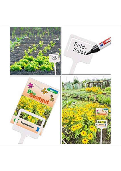 Plastik Bahçe Etiketleri, Etli Etiketler, Ekle Bahçe Etiketleri, Tabela Plakaları Pembe (Yurt Dışından) indirimleri