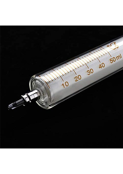 1 Adet Kapaklı Cam Şırınga 50CC/ML Laboratuvar Laboratuvarı Için (Yurt Dışından) modelleri