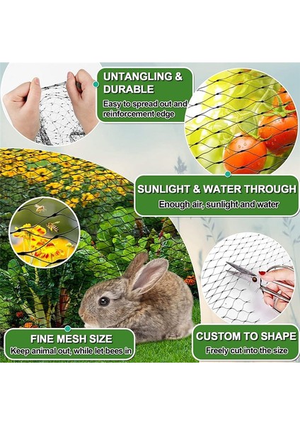 Bahçe Koruması Için Kuş Ağı, 4X10M Bahçe Ağ, Tavuk Kümesi Için Kümes Hayvanları Ağ, Geyik Çit Ağ (Yurt Dışından) modelleri