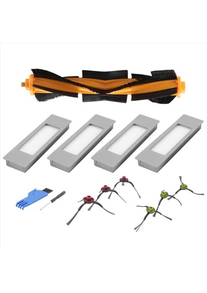Vac/vac Max/vac Station Robot Süpürge, Ana Fırça Filtresi ve Yan Fırçalar Için Uygun Yedek Aksesuar Seti (Yurt Dışından) fiyatları