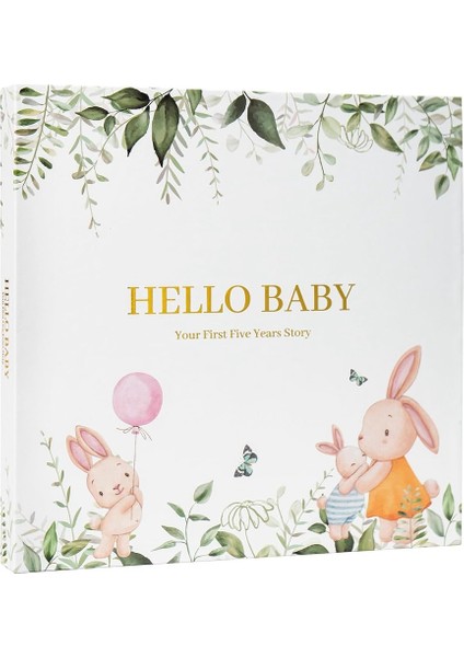 Bebek Anı Defteri Hayvan Hatıra Kaydı Büyüme Günlüğü El Hesabı-A (Yurt Dışından)