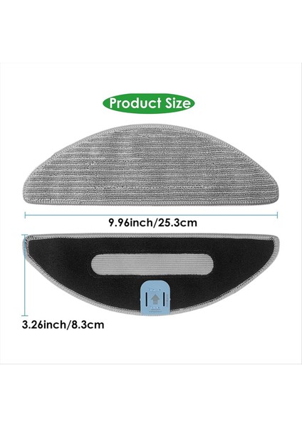 Kombo I5, I5+, J5, J5+ Fırça Silindirleri, Hepa Filtreleri, Paspas Pedleri, Yan Fırçalar Için Yedek Aksesuar Seti (Yurt Dışından) fırsatları