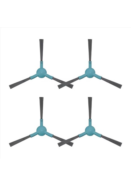 2499 Ultra Home Gelişmiş Aksesuar Yedek Robot Süpürge Yedek Parçaları Için Yan Fırça Seti 8 Adet (Yurt Dışından) indirimleri