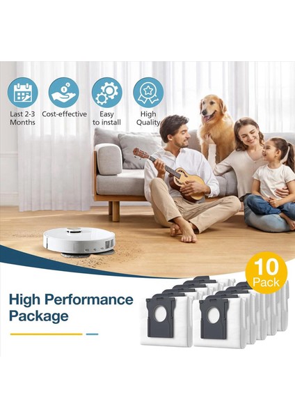 X30 Ultra / X40 L10S Pro Robot Süpürge Aksesuarları ve Parçaları Için 20'li Paket Toz Torbası (Yurt Dışından) indirimleri