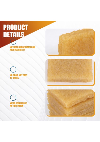 6pcs Kauçuk Çimento Silgi, Tutkal Runner Silgi, Yapıştırıcı ve Kalıntıları Çıkarmak Için Tutkal Kalıntısı Alma Silgi (Yurt Dışından) indirimleri