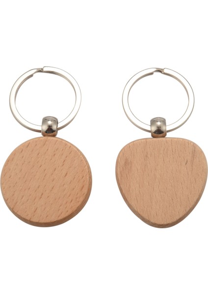 30PCS/LOT Diy Boş Ahşap Anahtar Zinciri Dikdörtgen Kalp Yuvarlak Elips Oyma Anahtarlama Ahşap Anahtarlık Yüzüğü Erkekler Için Kadın Hediyesi (Yurt Dışından)