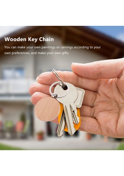 10PCS Boş Yuvarlak Ahşap Ana Zincir Diy Ahşap Anahtarlıklar Anahtar Etiketler Dıy Hediyeleri Gazetebilir 40X40MM (Yurt Dışından) fırsatları