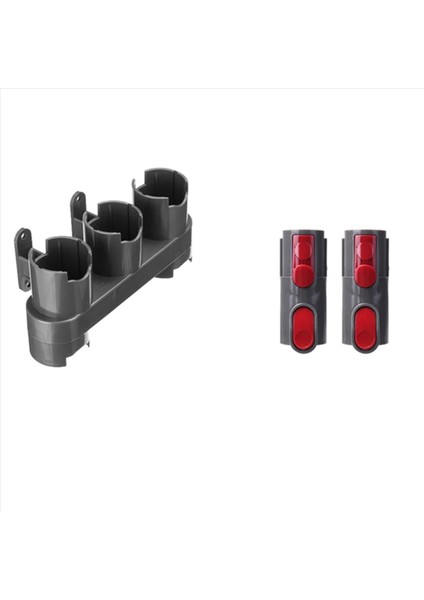 V6 V7 V8 V10 V11 Elektrikli Süpürge Bağlantı Istasyonu Için 4 Adet Adaptörlü Aksesuar Tutucu (Yurt Dışından) modelleri