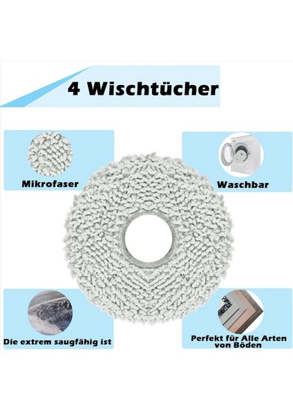 T20 Omnı, T20E Omnı Robot Süpürge Için 2 Set Ana Yan Fırça Hepa Filtreler Toz Torbaları Paspas Bezi Parçaları (Yurt Dışından) indirimleri