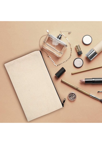 10 Adet Boş Diy Zanaat Torbası Tuval Kalem Kutusu Boş Makyaj Çantaları - Tuval Kalem Torbası Pamuk Tuval Kozmetik Çanta Seyahat Çantası (Yurt Dışından) indirimleri