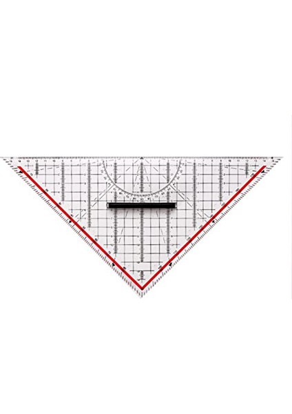 30CM Çizim Üçgen Cetvel Çok Işlevli Çizim Tasarım Cetveli (Yurt Dışından) fiyatları