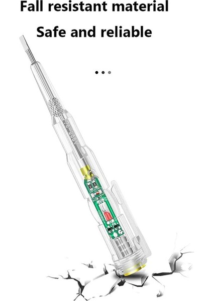 6 Pack Voltaj Test Cihazı, Ac Voltaj Dedektörü Kalemi, 70-250V Devre Test Cihazı Elektrikli Tornavida Indüksiyon Voltaj Dedektörü Kalemi (Yurt Dışından) fiyatları