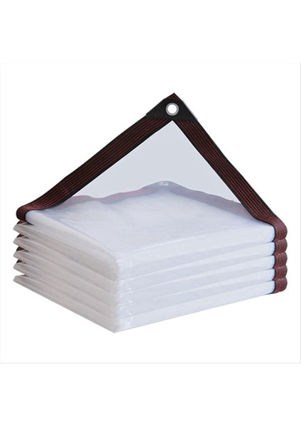 Memurlu Su Geçirmez - Açık Ağır Hizmet Tipi Muşamba, Dış Mekan Şeffaf Kapak 2X2M (Yurt Dışından)