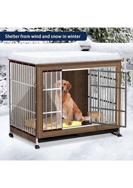 Memurlu Su Geçirmez - Açık Ağır Hizmet Tipi Muşamba, Dış Mekan Şeffaf Kapak 2X2M (Yurt Dışından) fırsatları