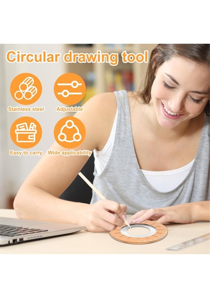 Daire Çizim Aracı, Ayarlanabilir Daire Çizim Aracı, Çok Işlevli (Yurt Dışından) fiyatları